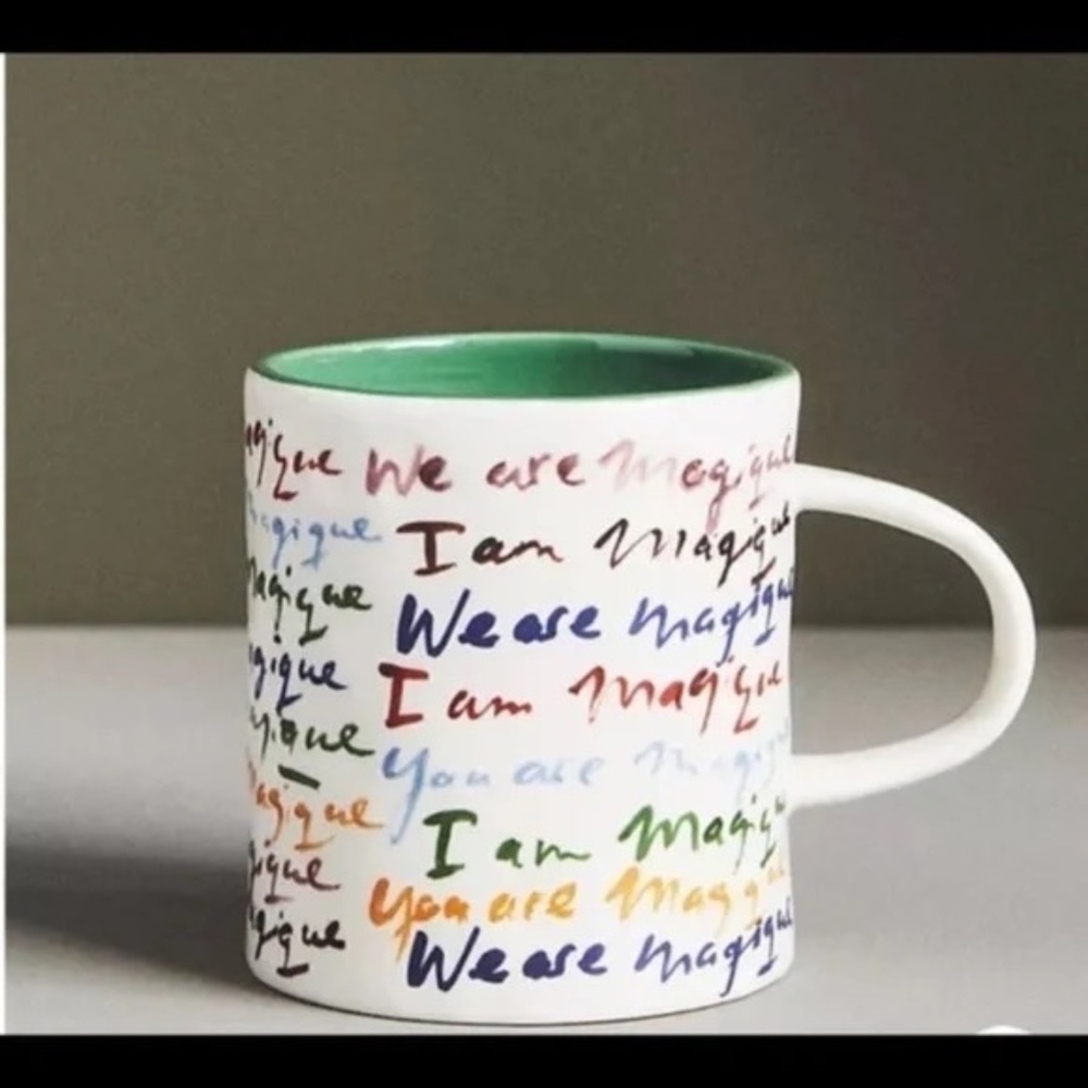 Anthropologie Mug - Hotel Magique - Melange - Multicolored Stoneware NWT